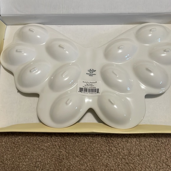 Lenox Kitchen Lenox Butterfly Meadow Egg Platter Nwt Never Been Out